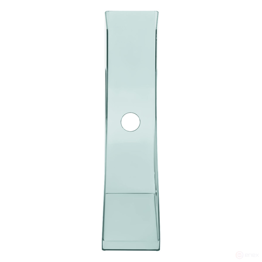 Лоток для бумаг вертикальный СТАММ "Актив", зеленый