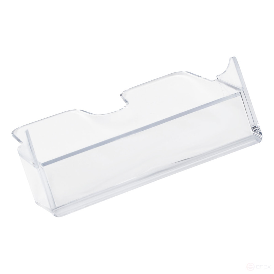 Business card holder desktop STAMP, 40*100mm, transparent
