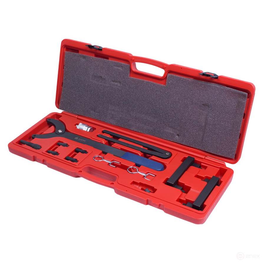 Camshaft / crankshaft locking kit, VAG FSI, case, 13 items MASTAK 103-2111C