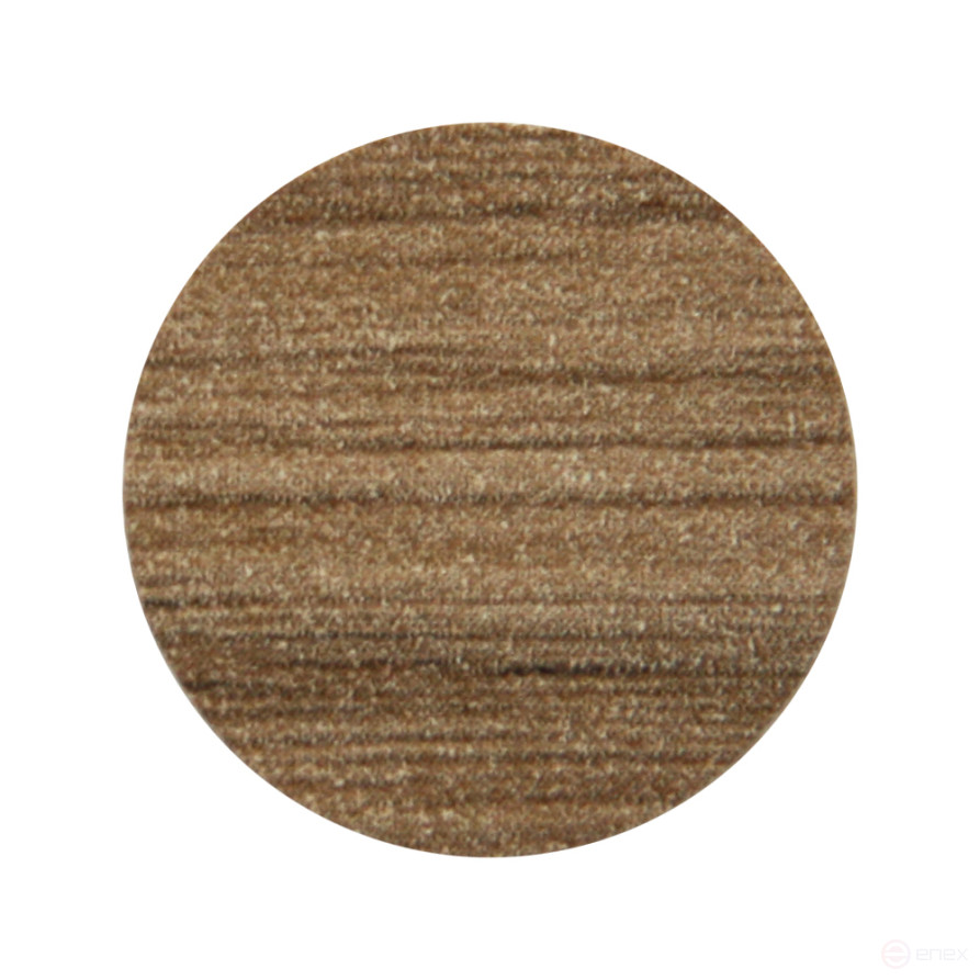 Заглушка самоприлипающая к эксцентрику дуб дикий (20863) AKS (лист-28шт.)