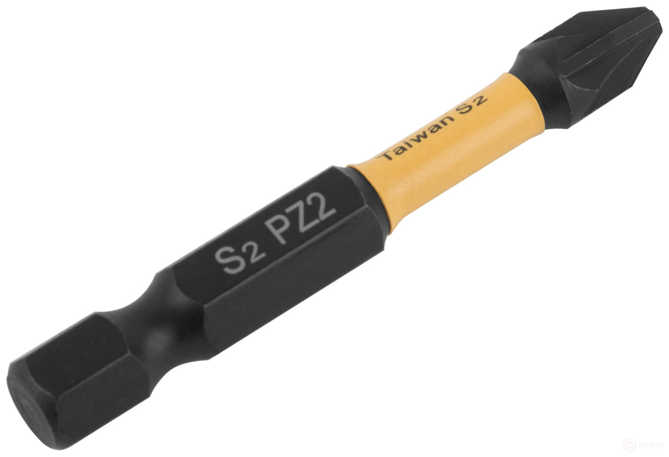 Set of torsion bits, 2 pcs., CUTOP Profi Plus, PZ2, 50 mm