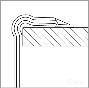 GM20Z-2K OMEGA Струбцина цельнометаллическая 200/100, усилие 5 кН, c 2-компонентной рукояткой, фиксированная скоба с запатентованной дугой OMEGA
