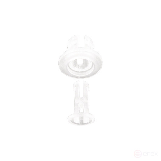 КЛКС-ПР, Клипса крепления стекла прозрачная