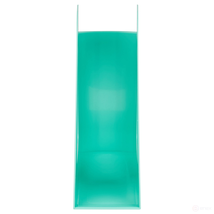 Лоток для бумаг вертикальный СТАММ "Фаворит", мятный, ширина 90мм