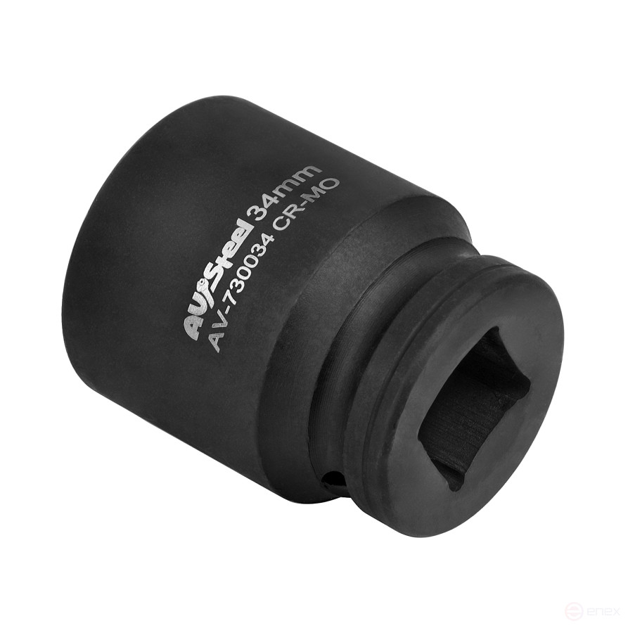 Головка ударная 3/4" шестигранная 34 мм "AV Steel" AV-730034