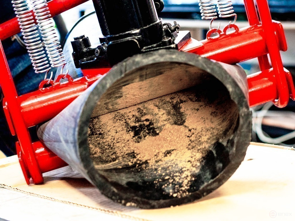 Передавливатель ручной гидравлический для полиэтиленовых труб диаметром от 75 до 180 мм