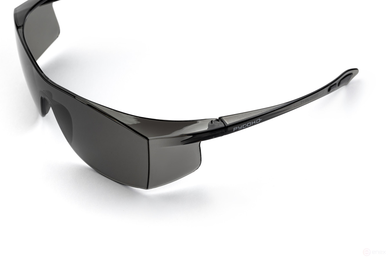 Dexter Grey safety glasses of the RUSOKO trademark