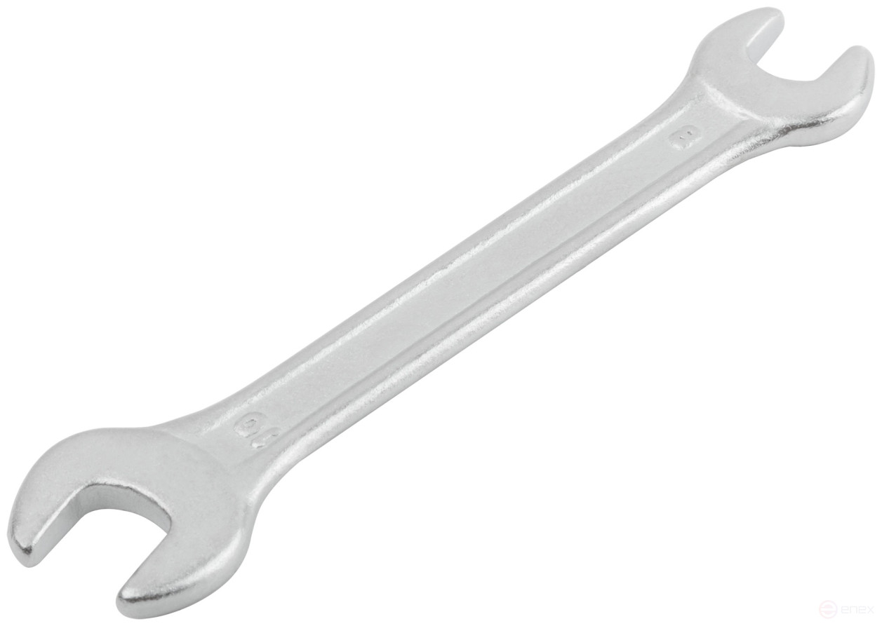 Ключ рожковый "Хард", хромированное покрытие 8х10 мм