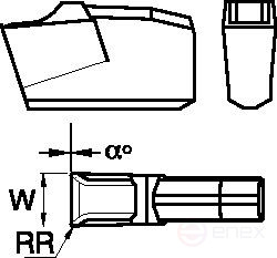 Пластина A2050N00CM03 KCU25