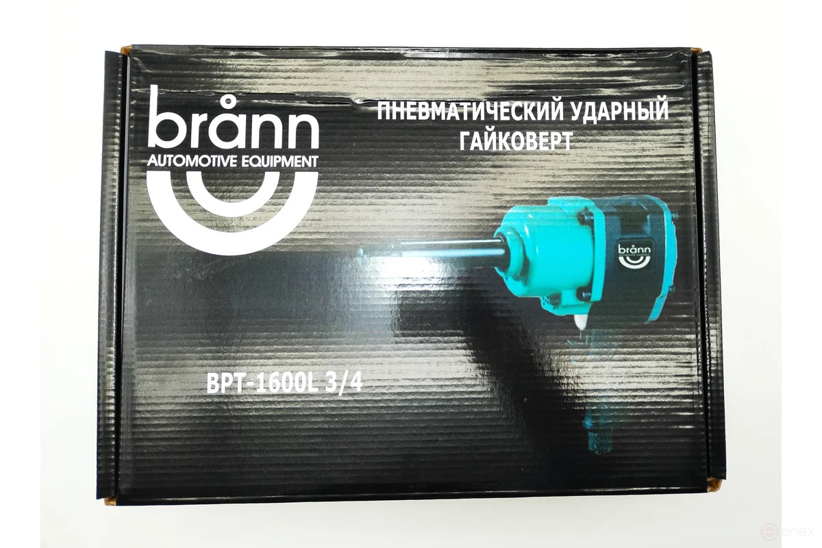 Гайковерт пневматический с удлинённым валом 1600 Нм, 3/4" BRANN