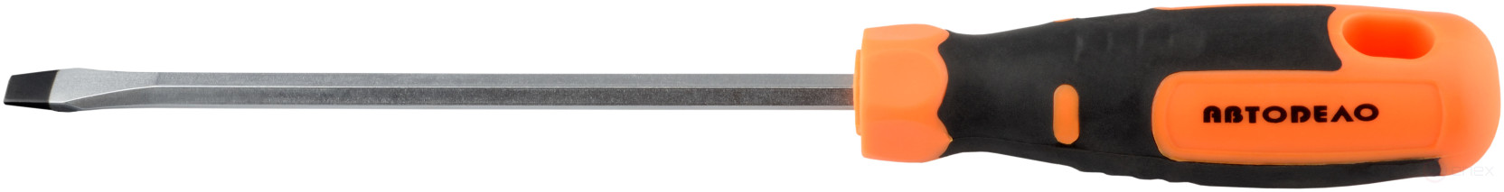 Отвертка шлицевая "АвтоDело" 6х150мм 6гр стержень (39475)