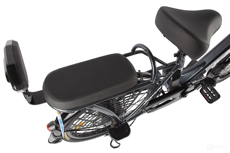 Электровелосипед Gelbert ALFA 1 ST, серый