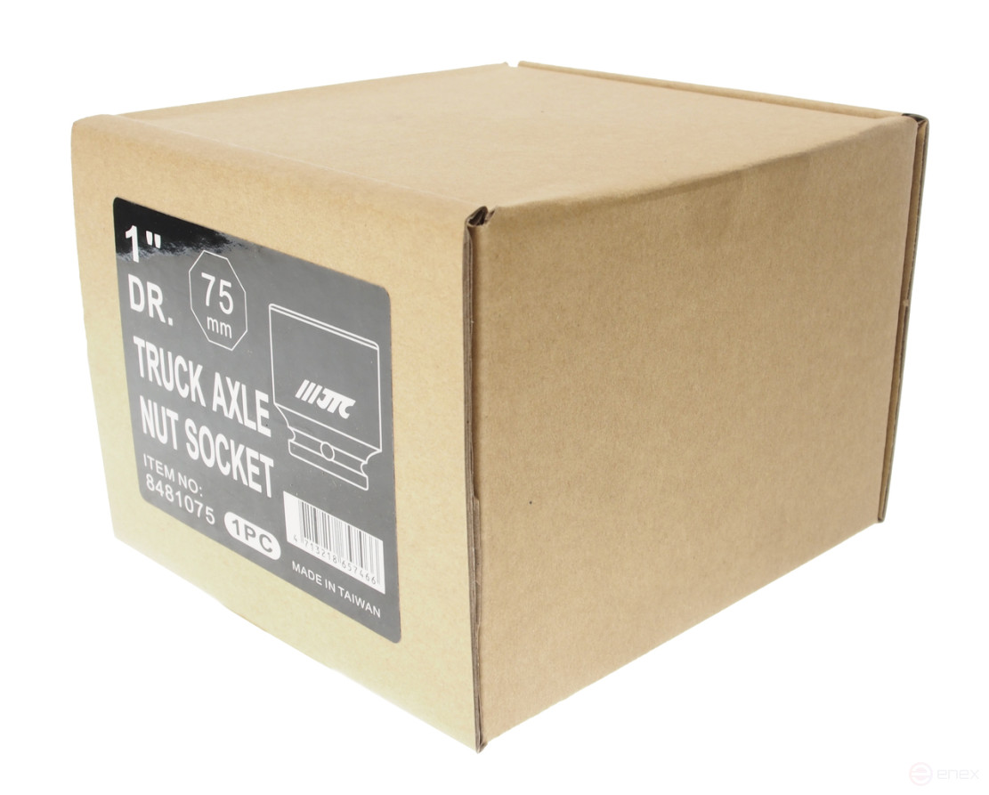 Головка торцевая 1" 75мм 8-ми гранная ударная JTC