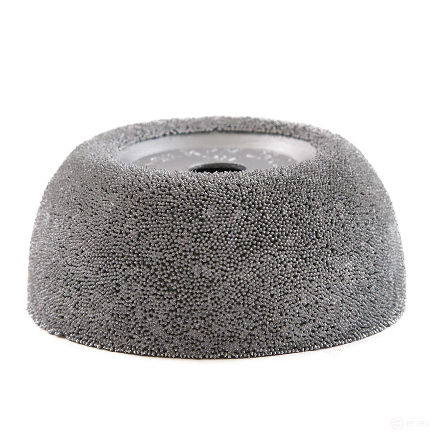 NS107 Rough hemisphere, Ø63.1x26.9mm, AH 9,5mm, 170 Grit