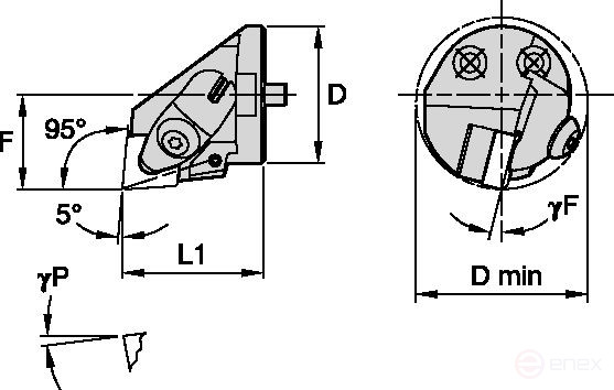 Расточная оправка H3240DCLNR12