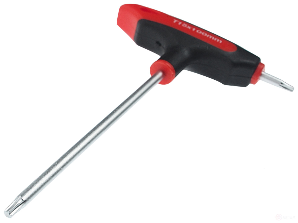 Ключ TORX Т-образный T15H с отверстием JTC