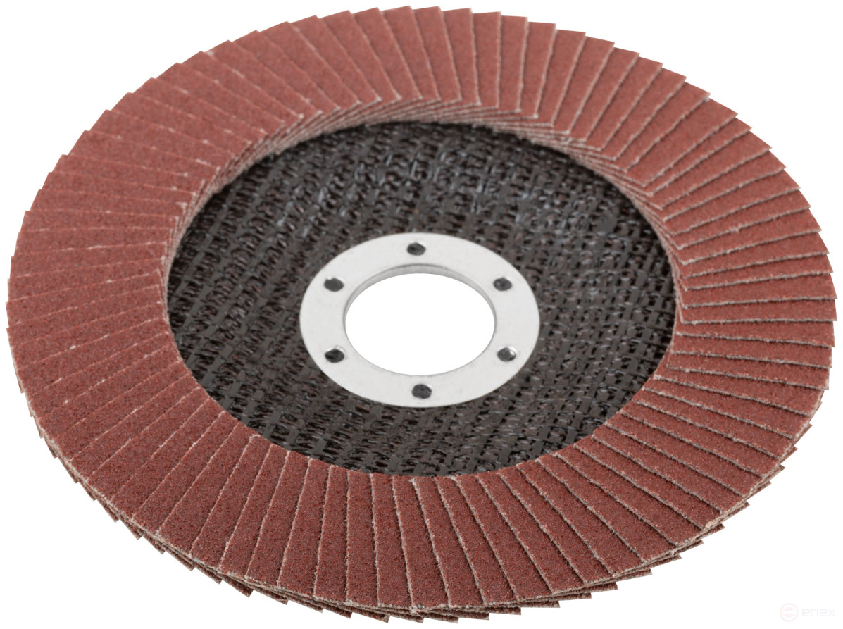 Flat petal end circle 125 mm, P 120