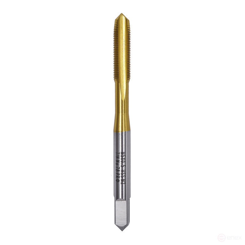 Метчик 078 однопр. Эксперт М5*0,5 M2 TIN (6542) Пласт. бокс 1/10