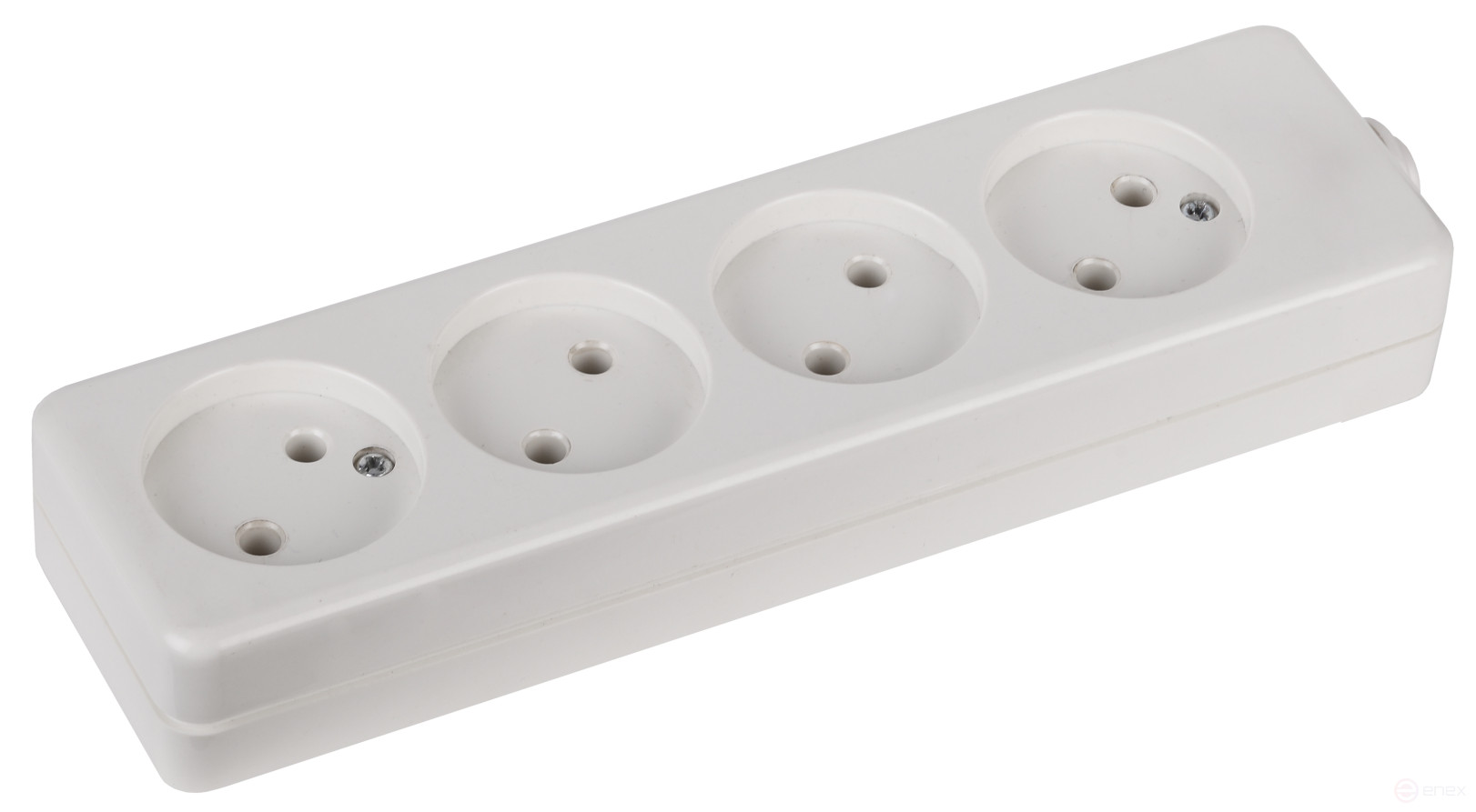 ERA K-4 block 4 sockets without grounding white