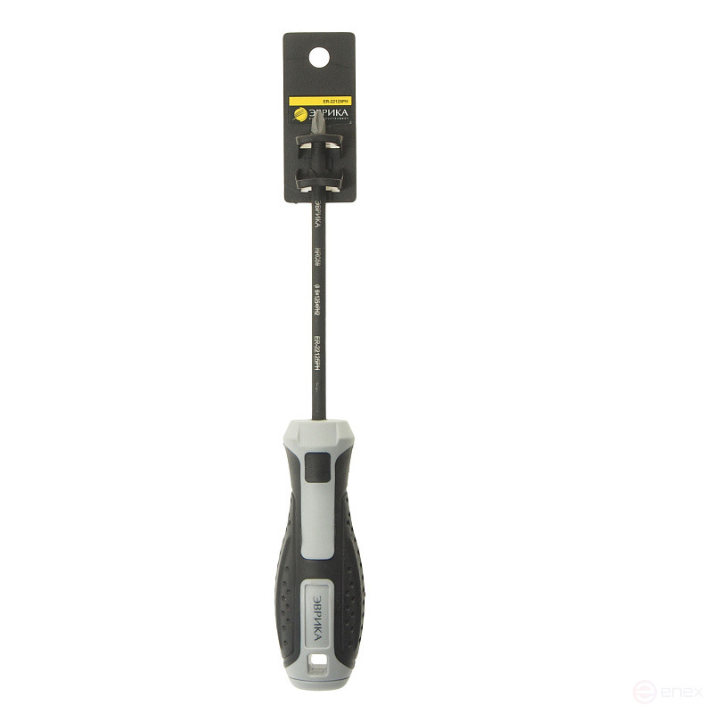 Phillips screwdriver PH2x125mm Ø6mm magnetic, rod S2, with holder HRC≥59 ER-22125PH EUREKA /1/12/144 NEW