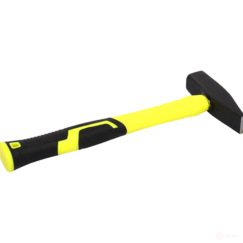 Молоток ER-20400: 400 гр., с фибергласовой рукояткой ЭВРИКА /1/24 NEW