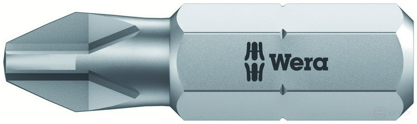 851/1 Z PH бита, вязкая твёрдость, хвостовик 1/4" C 6.3, PH 2 x 32 мм