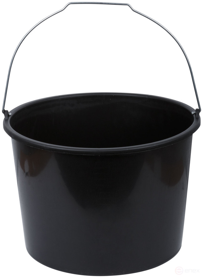 Plastic construction bucket for mixing 20 l mortar