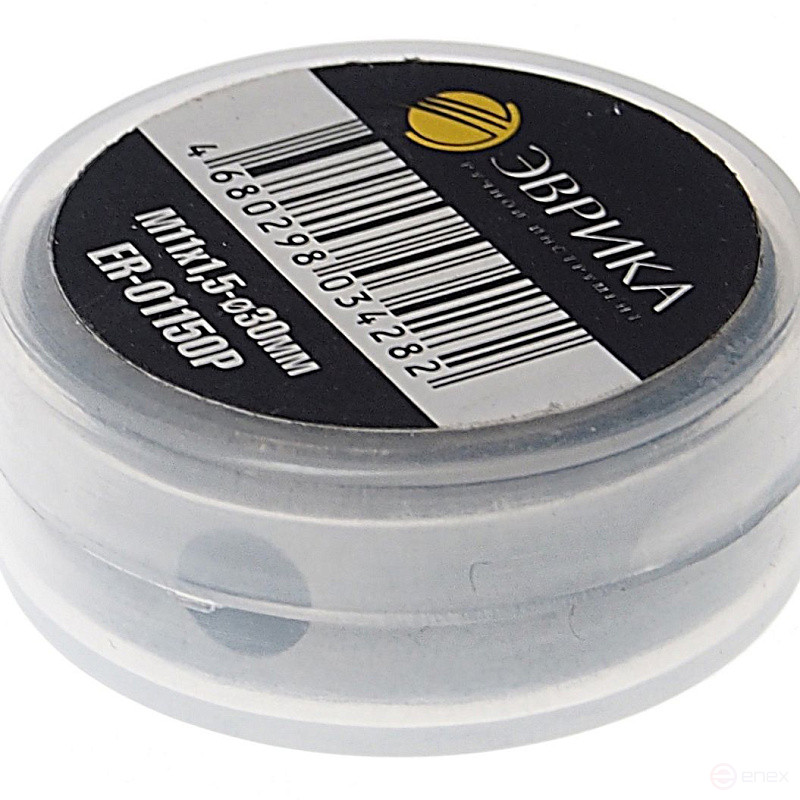 Плашка ER-01150P M11x1,5-ø30мм, в пластиковом футляреЭВРИКА /1/10