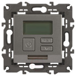 ERA Elegance thermostat 14-4111-16 universal 230V-Imah16A, titanium