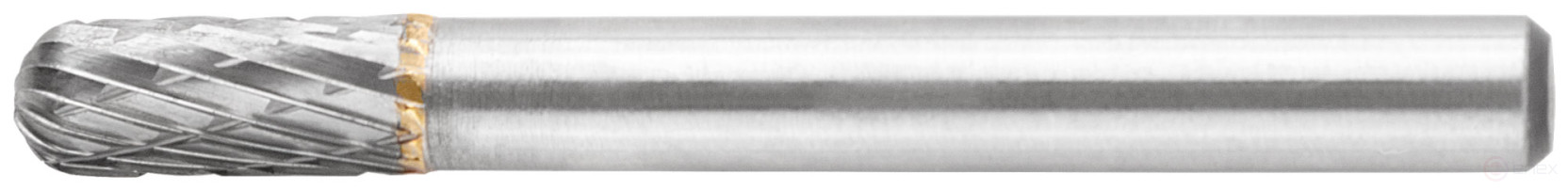Шарошка карбидная, штифт 6 мм, тип "C", цилиндрическая закругленная 6х16х61 мм