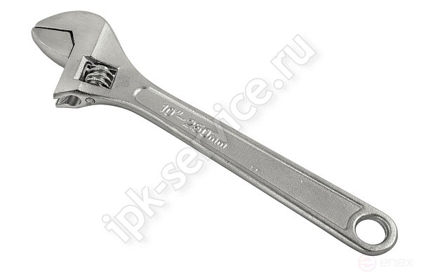 Ключ разводной 250 мм хромированный КР-30