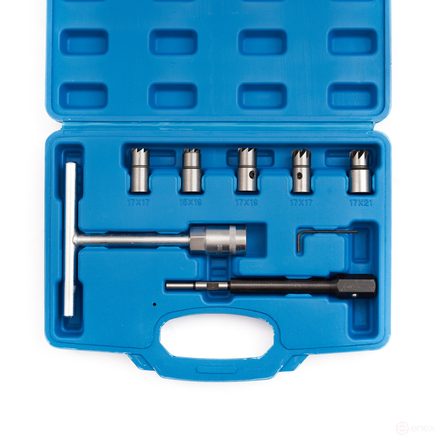 ST138 Набор фрез для восстановления гнёзд дизельных форсунок 7пр.