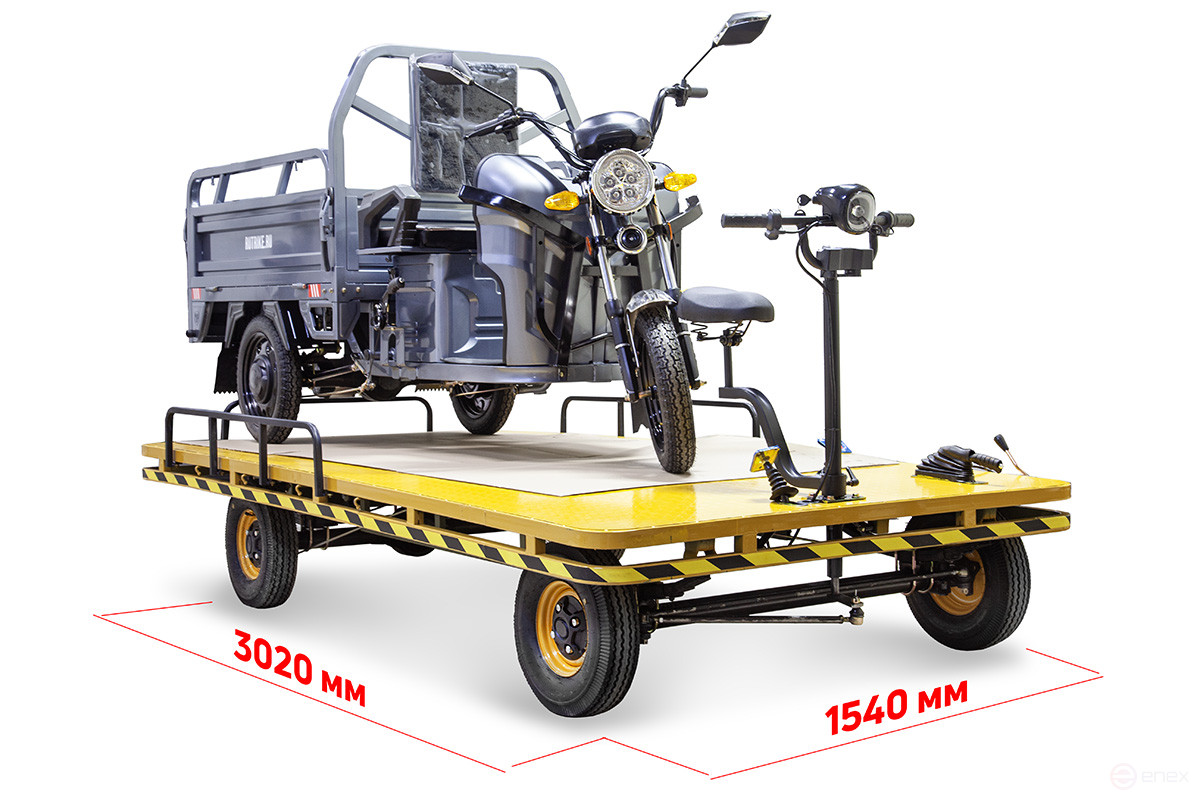Electric platform trolley RuTrike WAREHOUSE 3000 NEW
