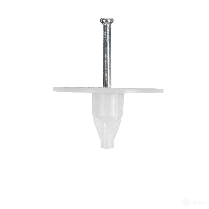 Тарельчатый дюбель гриб с гвоздем для монтажных пистолетов IN30 (250 шт/уп) FEDAST