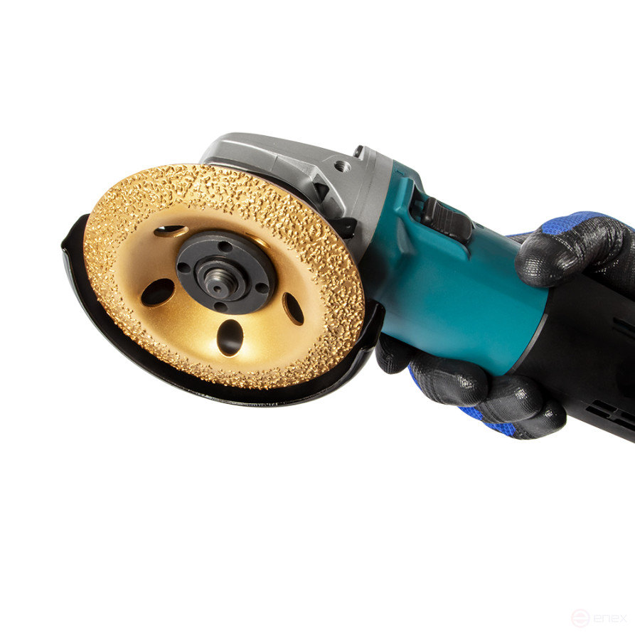 Чашка твёрдосплавная ПРАКТИКА 125 х 22 мм наклонная, зерно # 24 мелкое (773-606)