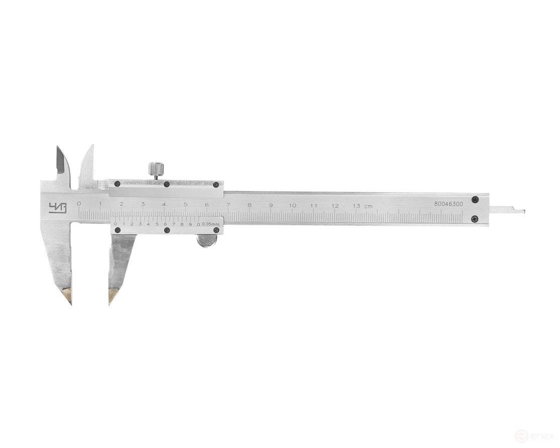 Vernier caliper marking SHTSRT I - 125 0.05 with carbide jaws CHEESE