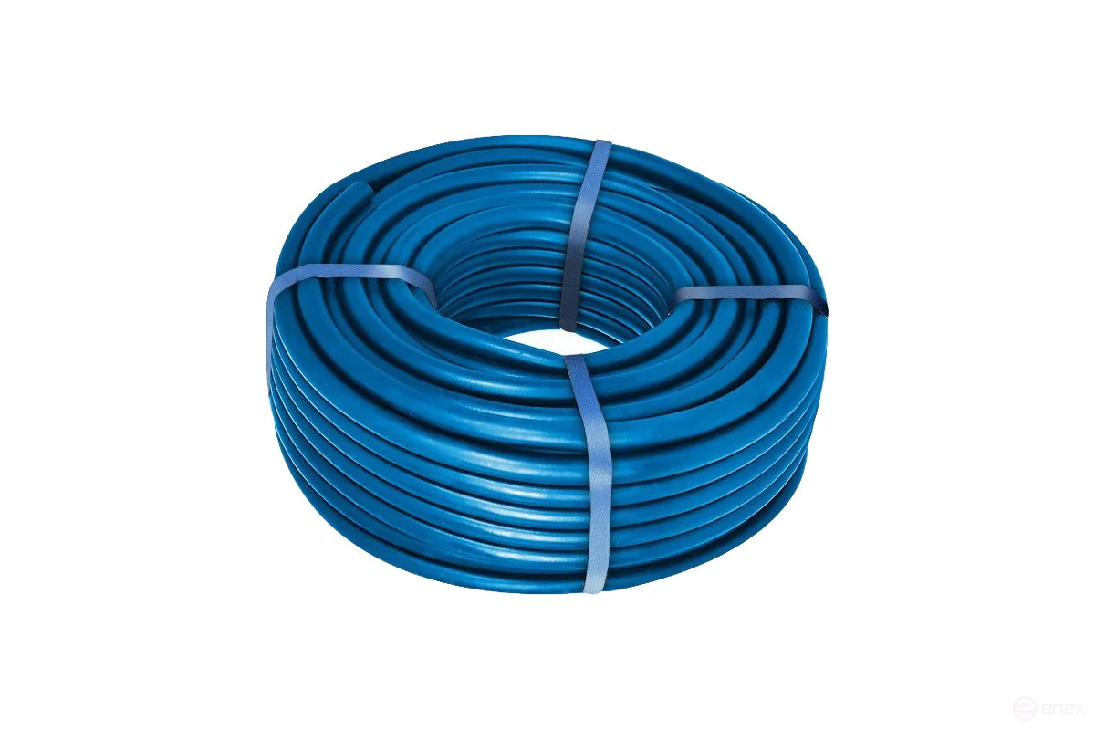 Rubber sleeve 6.3 mm, 3 cl., 40 m, blue br Brima