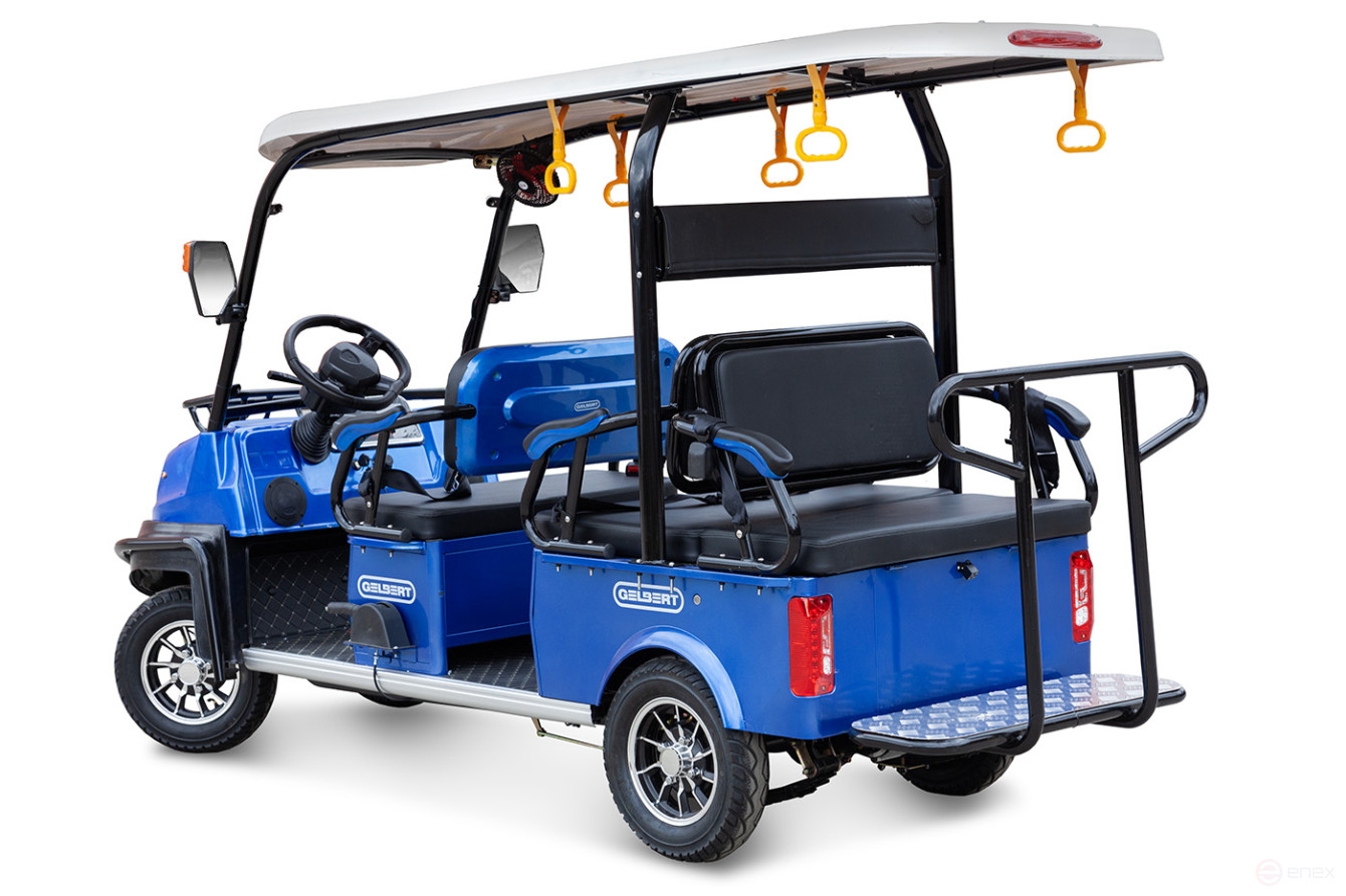 Mini golf cart Gelbert Venus 60V 1200W, white