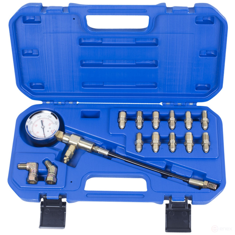 Pressure gauge for measuring pressure in brake systems, 14 items MASTER 120-50024C