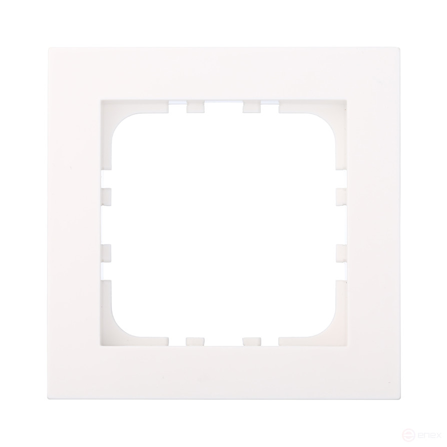 Рамка 1-постовая (белый) LK80 FLAT