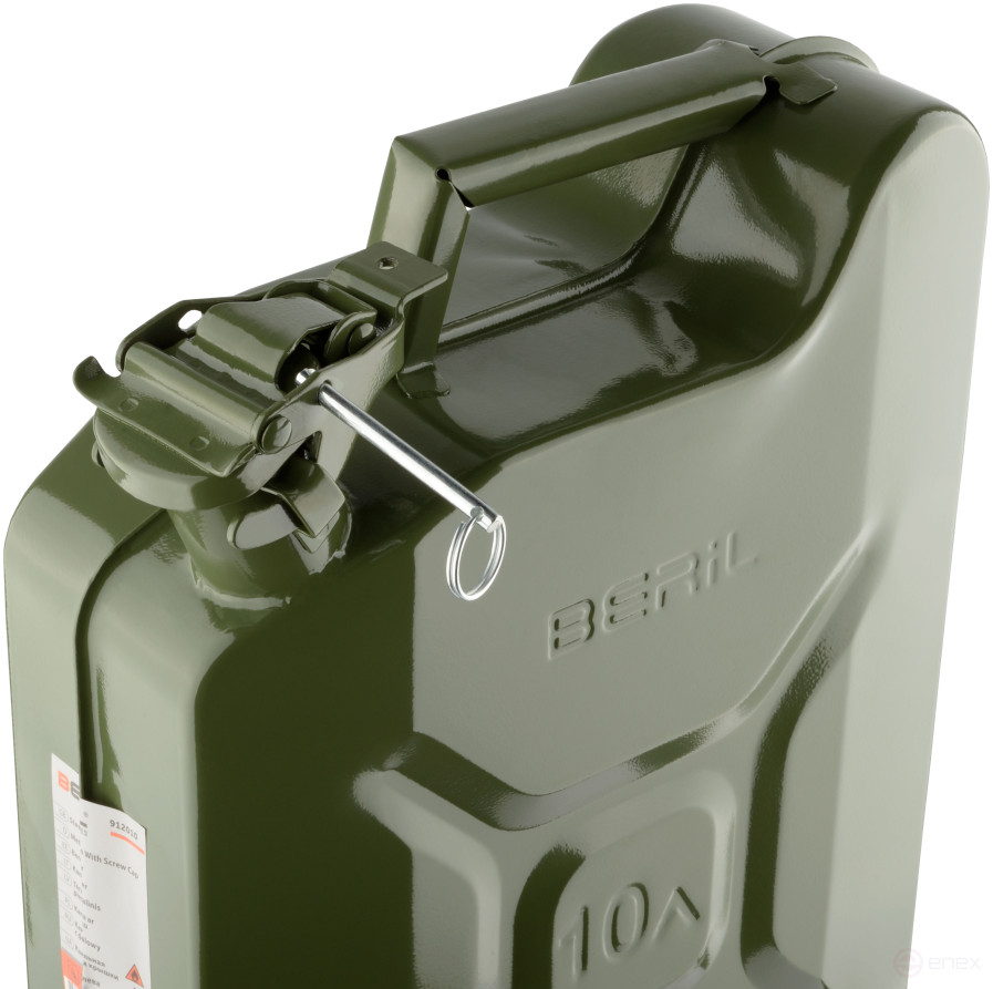 10L steel canister (pressure cap with lock) BERIL