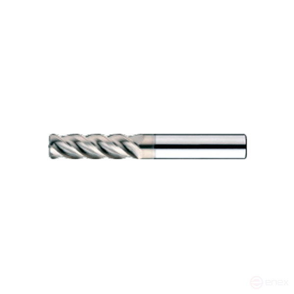 High-performance carbide end milling cutter D10xR0.3x50x100x10 Z4 TiSiN