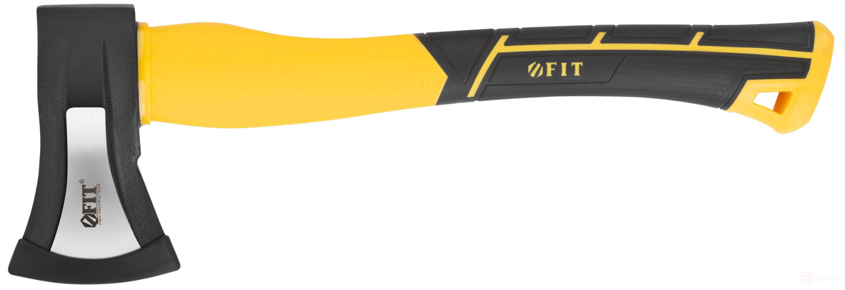 Axe-cleaver "big-eared" forged, fibreglass handle 1000 gr.