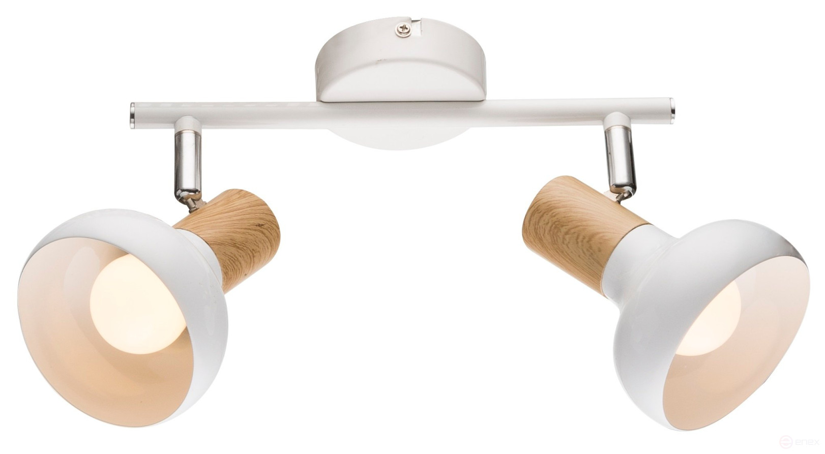 Rivoli Lorena 7052-702 spot wall and ceiling lamp 2 x E14 40 W rotary
