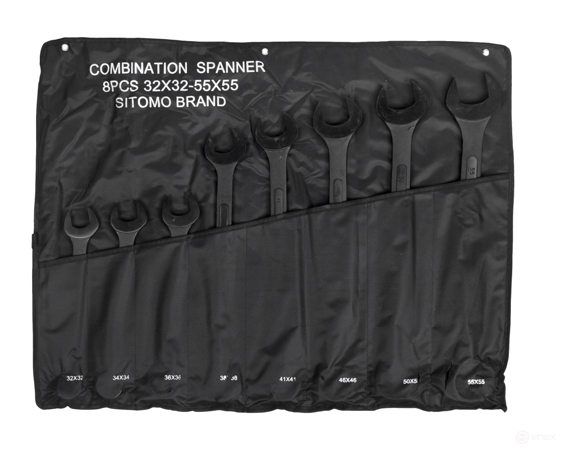 Набор ключей гаечных комбинированных 8 шт. (32-55) SITOMO