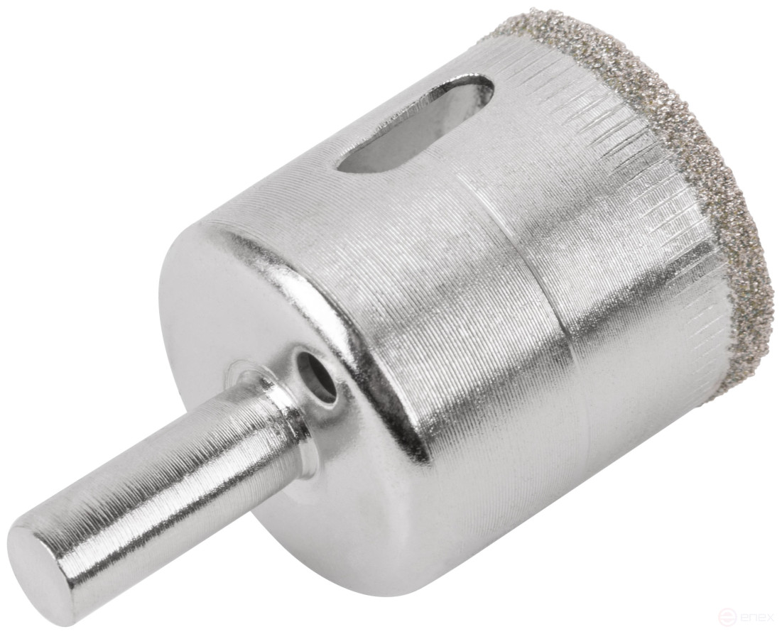 Коронка кольцевая по кафелю и стеклу алмазная 30х50 мм