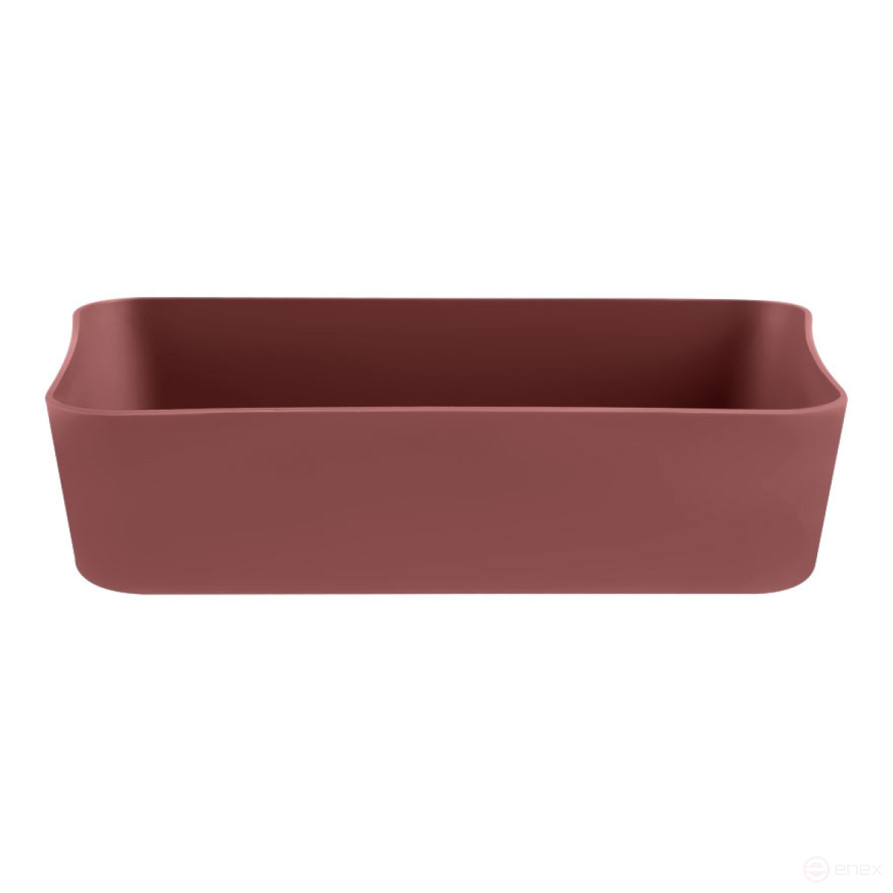 Лоток для канцелярских принадлежностей СТАММ "Voyage. Agra", 13*17,8*4,4см, полипропилен, бордовый