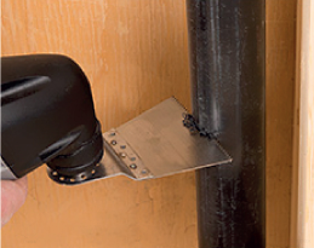 Насадка для МФИ ПРАКТИКА режущая прямая, BiM, по твердому дереву, ДСП 65 мм, крупный зуб (240-225)