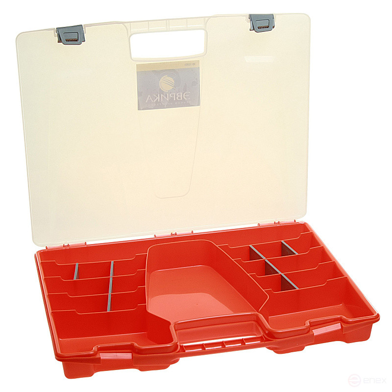 Бокс универсальный ER-10305 со сменными вставками 460х360х50 мм ЭВРИКА /1/5