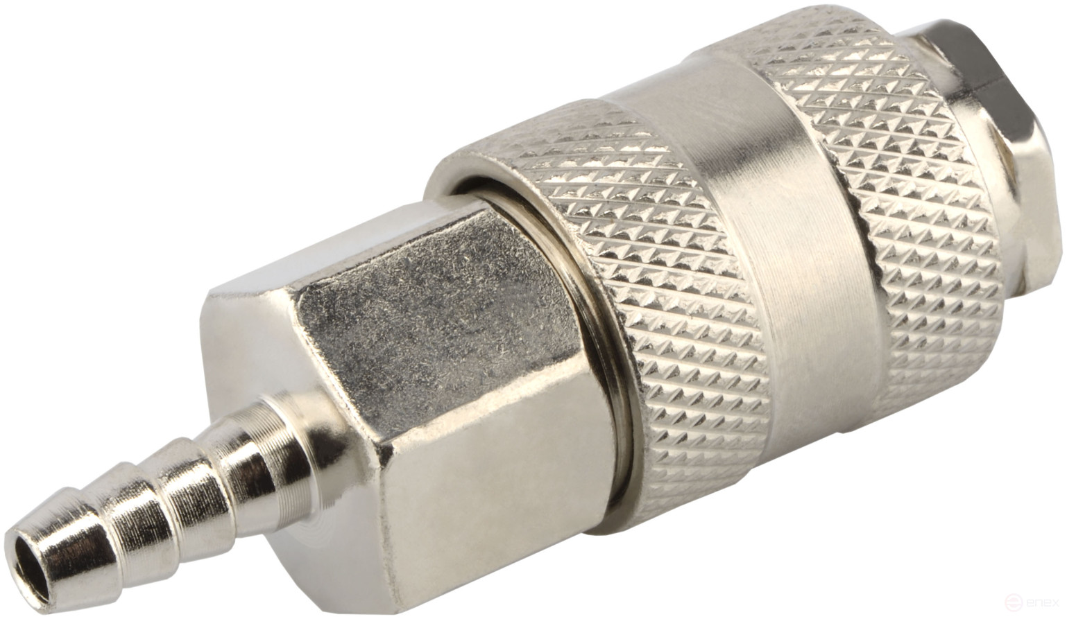 D/Hose adapter quick-release 6mm herringbone (BERIL)